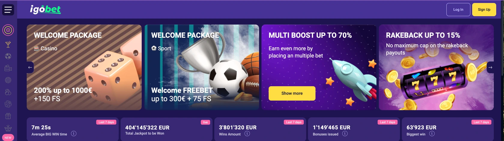 Igobet Casino Bonus