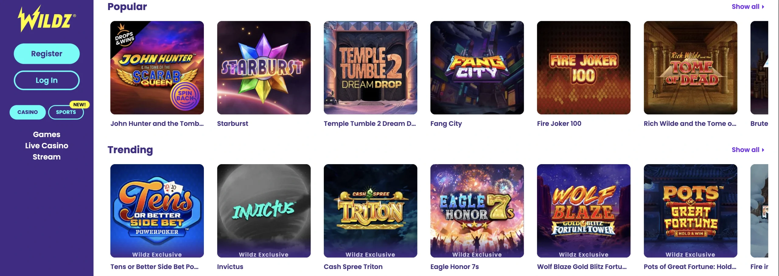 blazingwildz Games